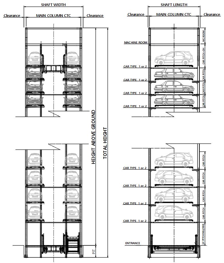 Tower Parking System – Nexstep