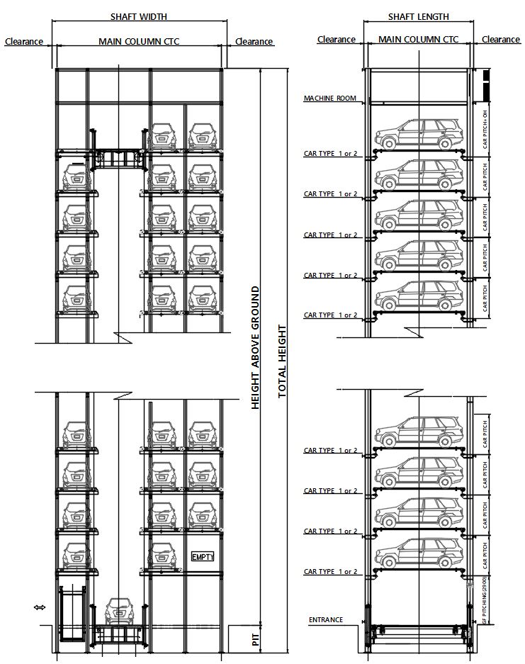 Tower Parking System – Nexstep